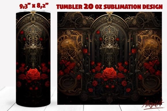 Download Mystical Tumbler / Gothic Tumbler Wrap - Premium Resources