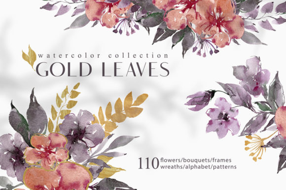 Download Watercolor Floral Illustrations- 110 Png - Floral illustrations Collection
