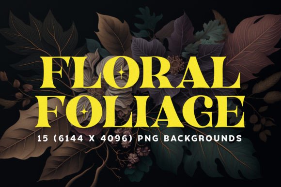 Download 15 Moody Floral Illustrations (6K) - Floral illustrations Collection